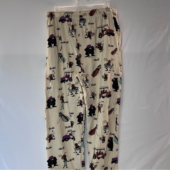 Men’s Lazy One Moose Golfer Pj’s Size Large - Picture 2 of 8